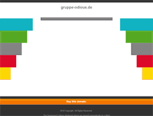 Tablet Screenshot of gruppe-odious.de
